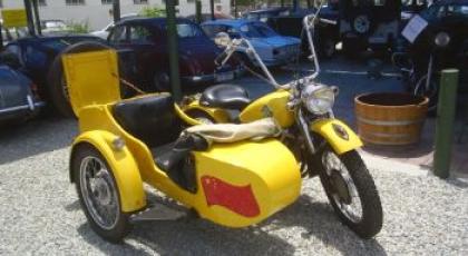 1954 Motorcycle CJ50 and Side-Car - SOLD 2009